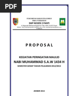 Proposal Maulid Nabi