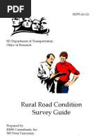 Road Condition Survey Guide Road Surface Road - 