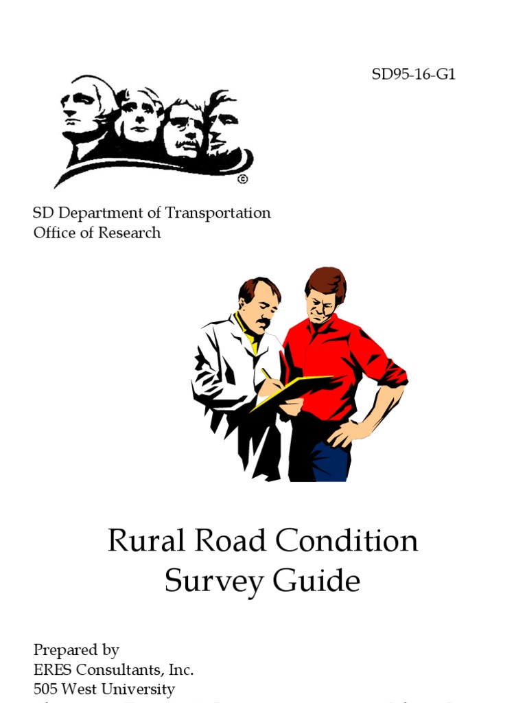 Road Condition Survey Guide PDF Road Surface Road