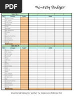 Budget