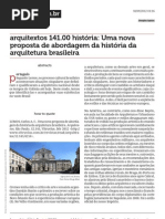 Uma nova proposta de abordagem da história da arquitetura brasileira