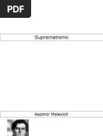 Suprematismo com Histórico Malevich