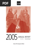 ADB Annual Report 2005 - Financial Report