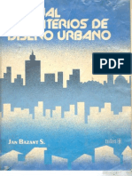 Manual de criterios de diseño urbano [Jan Bazant S.]