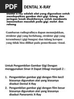 Download Dental x Ray by alimuali SN142711410 doc pdf