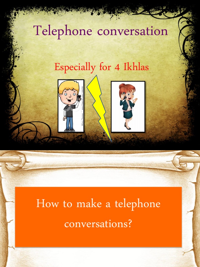 Telephone Conversation