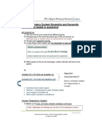 P5 Respiratory System Notes