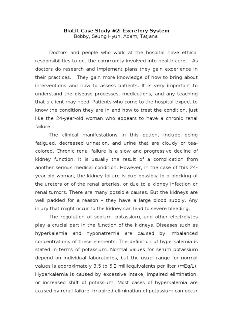 The kidney essay picture