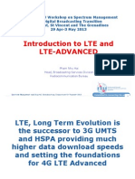 Introduction To LTE and Lte-Advanced