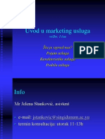 Marketing Usluga I Cas