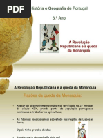 A Revolução Republicana e a queda da Monarquia