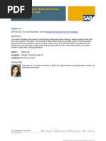 Batch Determination in FIFO