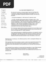 CIA Log Entries From 9/11 and Related Documents