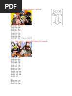 Anime Series and Movie Formats List | PDF | Shōnen Manga | Manga