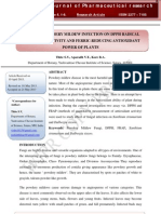 EFFECT OF POWDERY MILDEW INFECTION ON DPPH RADICAL
SCAVENGING ACTIVITY AND FERRIC-REDUCING ANTIOXIDANT
POWER OF PLANTS