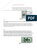 Historia y Origen de La Bicicleta