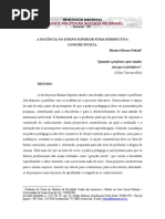 A Docncia No Ensino Superior Numa Perspectiva Construtivista