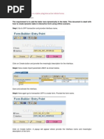 Adding Rows Dynamically in A Table Using Interactive Adobe Forms