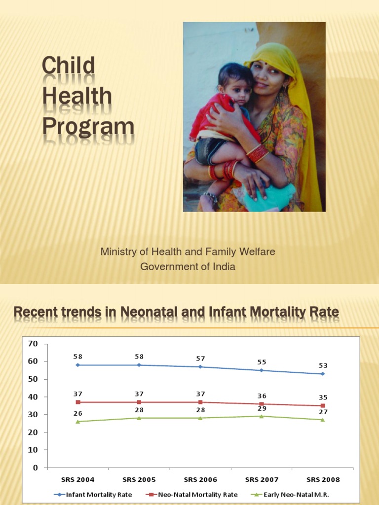 Child Health Program: Ministry of Health and Family Welfare Government ...