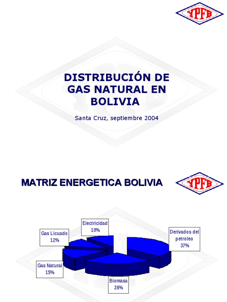 Distribución de Gas Natural en Bolivia | PDF | Bolivia | Naturaleza