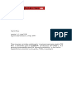 Guidelines For Creating Archival Quality PDF Files