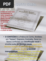 CANTO - 3º seminário