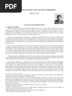 ISLAM, GLOBALIZATION AND COUNTER TERRORISM Juhaya S. Praja