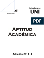 Examen Aptitud Academica