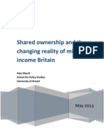 Shared ownership and the changing reality of middle income Britain