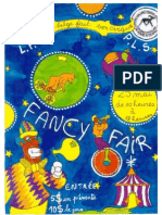 Affiche Fancy Fair École Belge