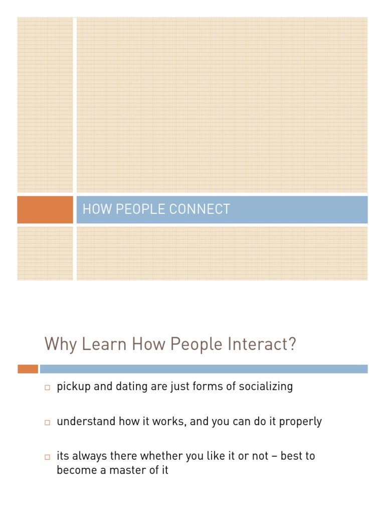 Understanding Human Connection Dynamics | PDF