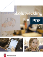 Folder Framtidens Lärande Utveckling Forskning Och IKT I Mölndals Stad