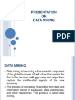 Presentation ON Data Mining