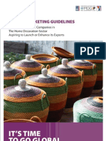 EXPORT MARKETING GUIDELINES a Practical Guide for Companies in the Home Decoration and Home Textlie Sector