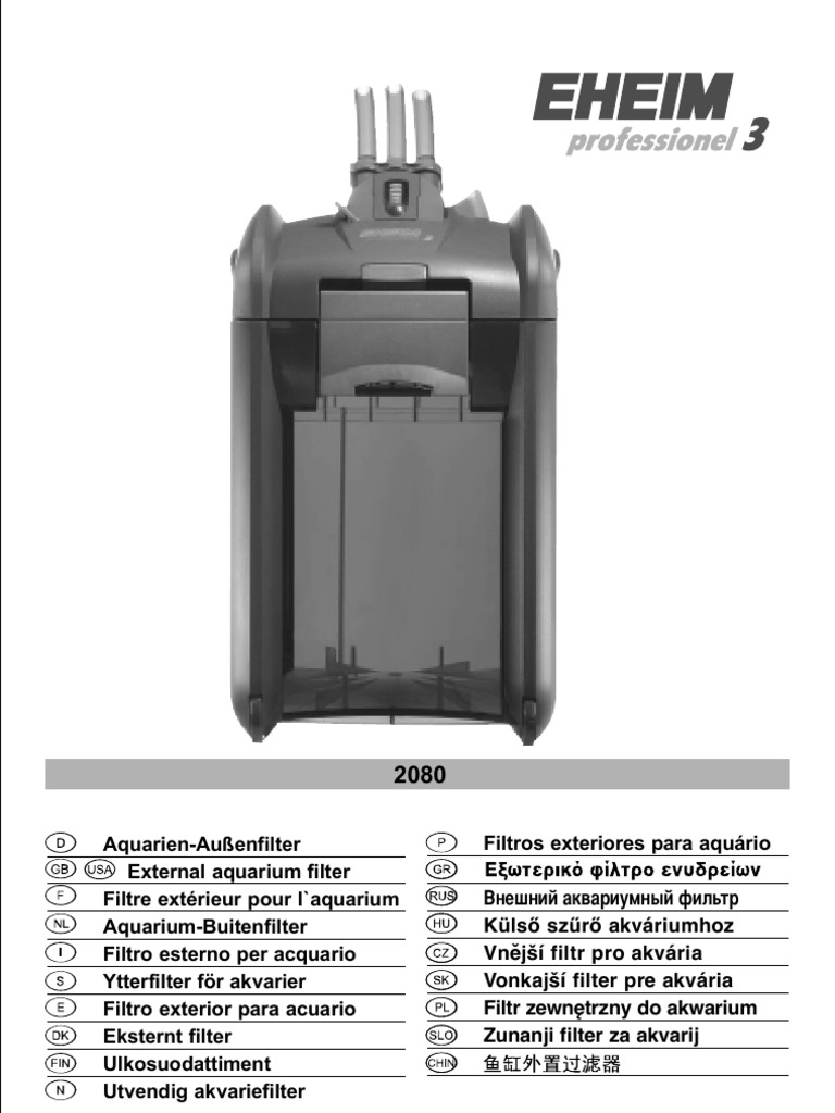 Eheim 80 Professional 3 Pdf Electrical Connector Pump