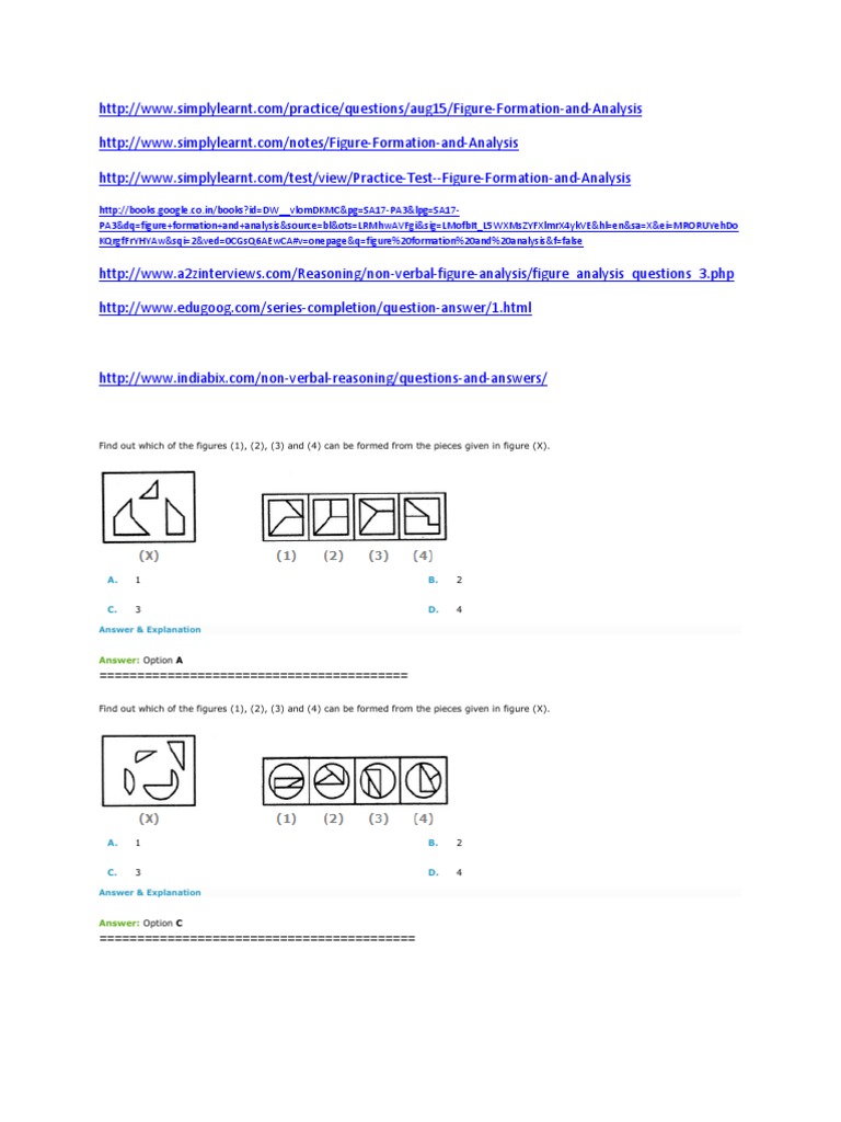 Figure Formation and Analysis Guide | PDF | Teaching Mathematics | Nature