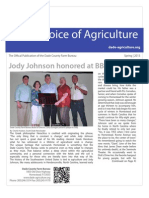 The Voice of Agriculture: Jody Johnson Honored at BBQ