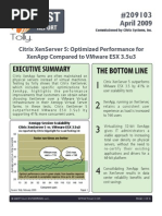 Download Tolly Group - XenServer vs VMware Apr 2009 by gadifeldman SN14281864 doc pdf
