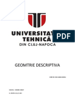 GEOMTRIE DESCRIPTIVA