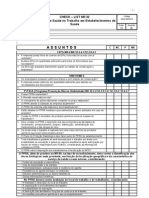 CheckList  NR 32 Segurança e Saúde no Trabalho em Estabelecimentos de Saúde