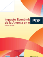 Impacto Económico de la Anemia en el Perú