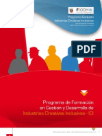 PF - en - Gestión - y - Desarrollo - de - Industrias - Creativas - Inclu Sivas