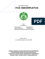 Preskas RSP - Abortus Inkomplit