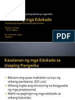 Krimen NG Mga Edukado