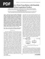 Real-Time Active Noise Cancellation With Simulink and Data Acquisition Toolbox