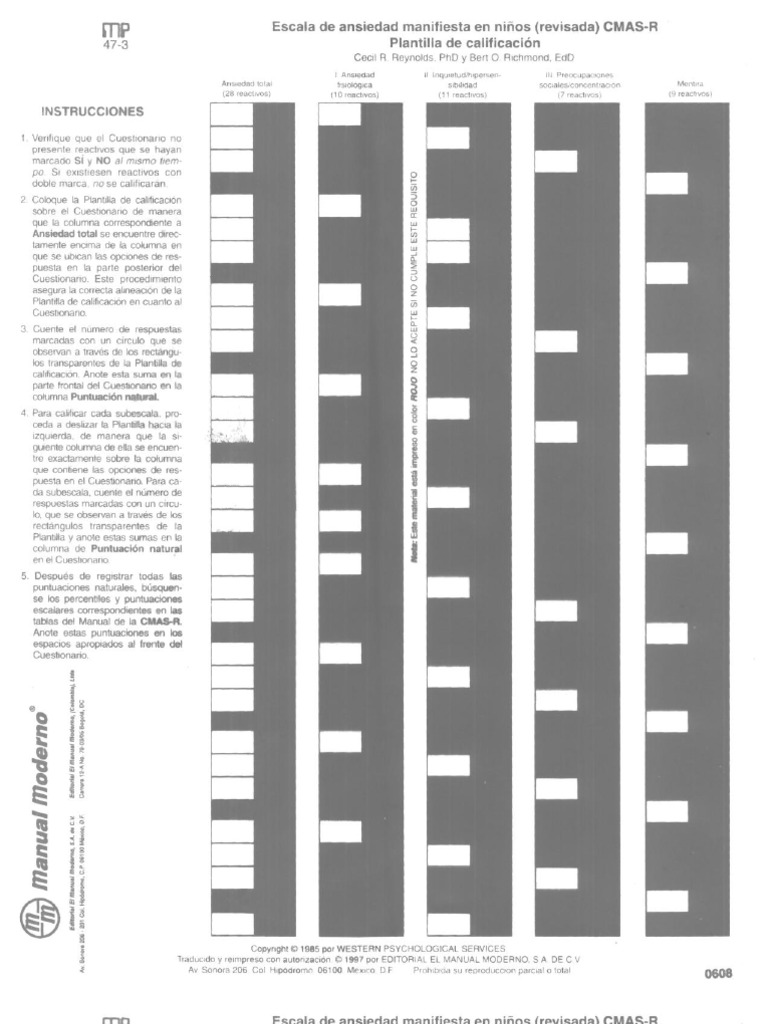 CMAS R Plantilla PDF