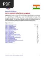 Download Peace Corps Niger - An Introduction to the Zarma Language by whitemaleandproud SN14286013 doc pdf