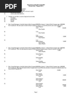 Acct. 101 - Practice ExamA - Chapters 10, 11 - Spring 2013