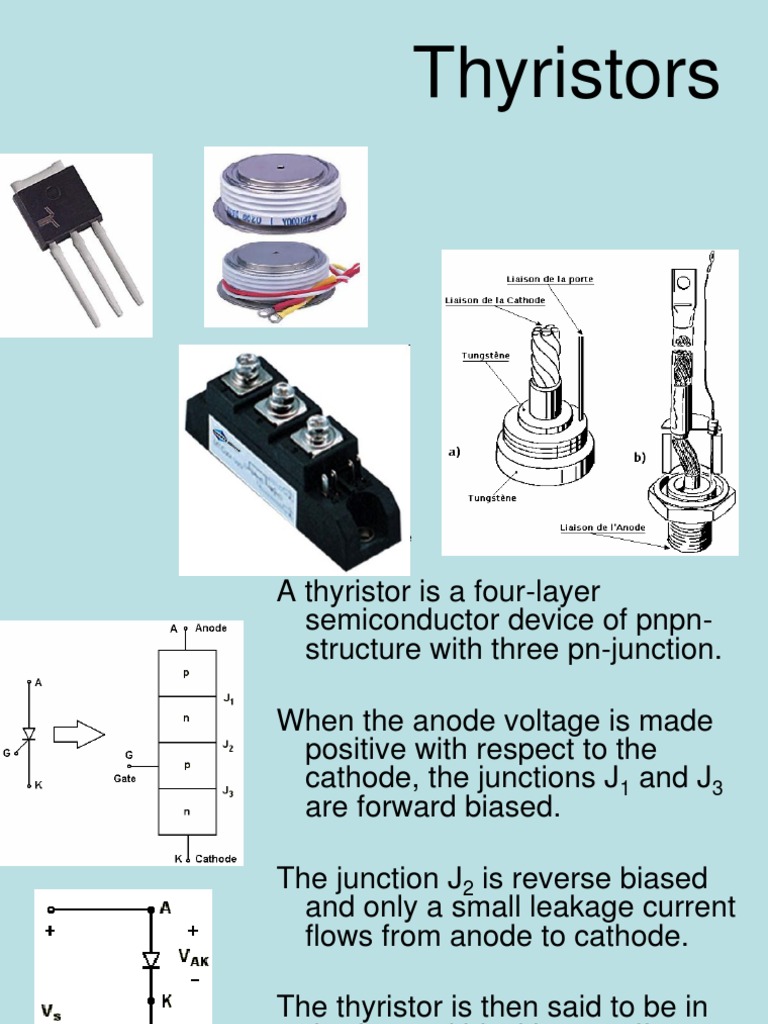 3rd Thyristor | PDF | P–N Junction | Electric Power
