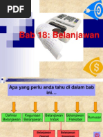 Bab 18 Belanjawan